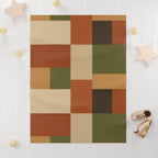 Patchwork Design - Fleece Baby Blanket