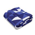 Geometric Abstraction - Arctic Fleece Blanket