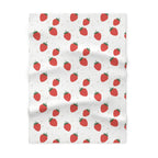 Strawberry Doodle - Baby Blanket