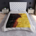 Molten Flow - Crushed Velvet Blanket