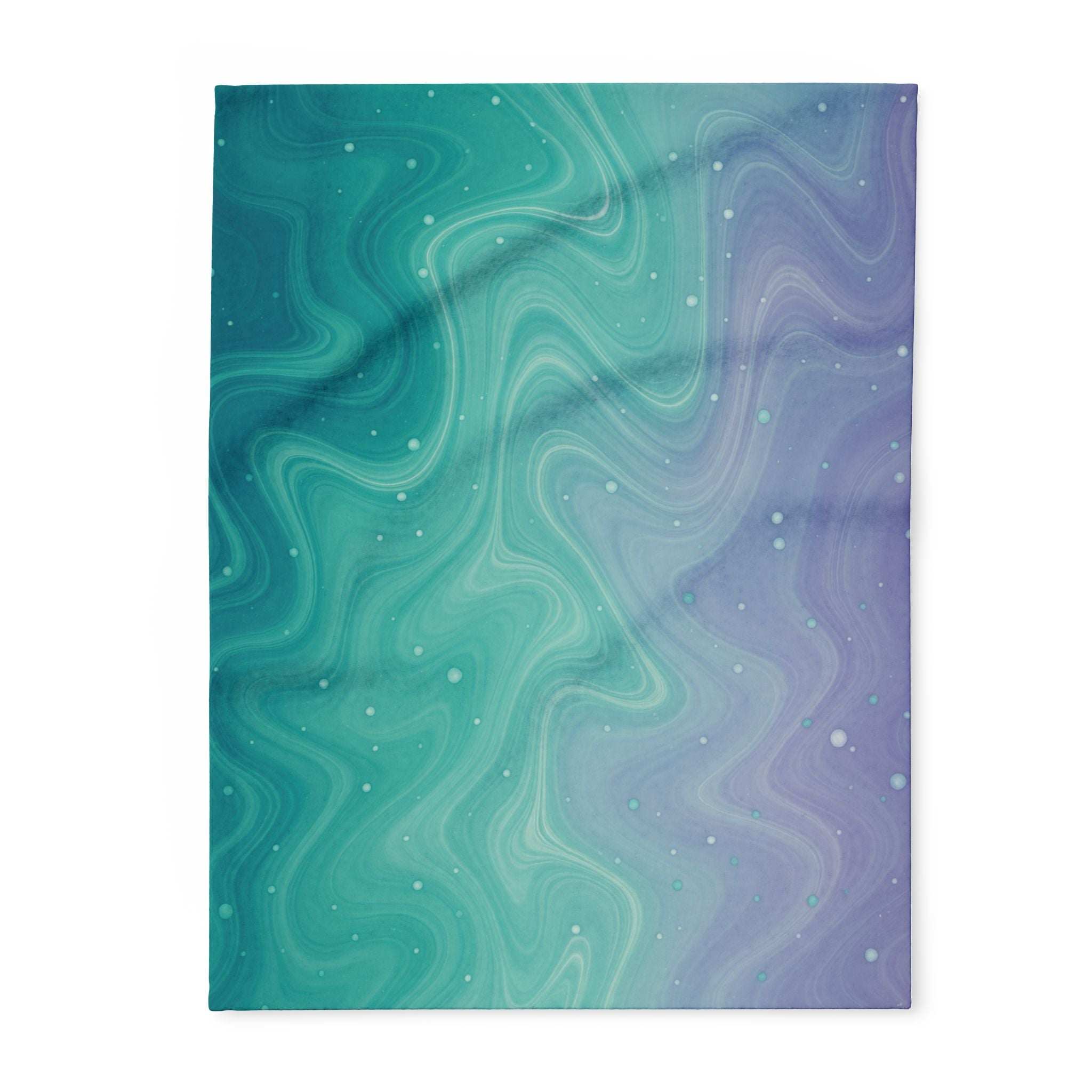 Aqua Dreamscape - Arctic Fleece Blanket