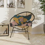 Muted Geometric - Velveteen Microfiber Blanket