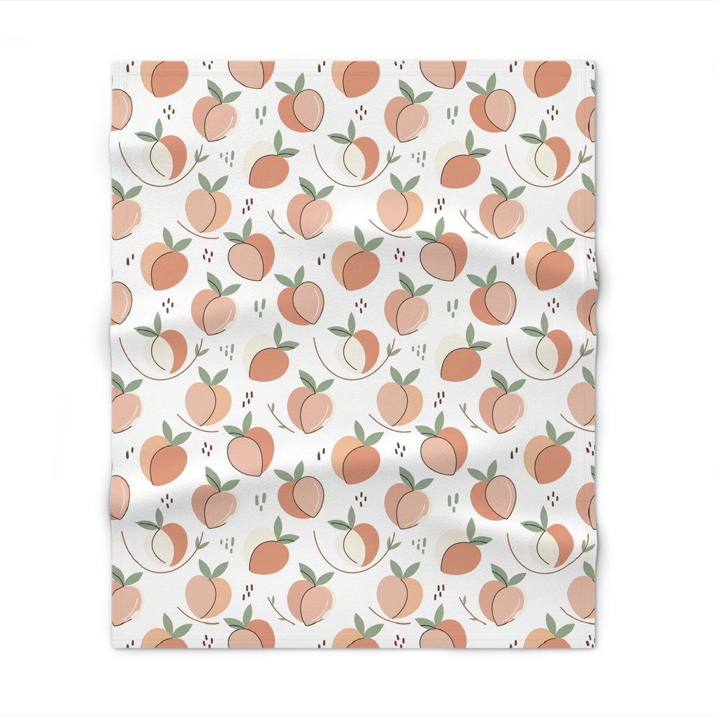 Peach Seamless - Throw Blanket