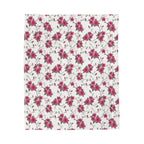 Azalea Floral - Velveteen Plush Blanket