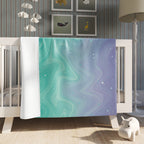 Aqua Dreamscape - Throw Blanket