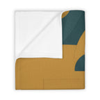 Muted Geometric - Throw Blanket