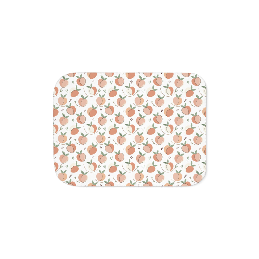 Peach Seamless - Sherpa Fleece Blanket