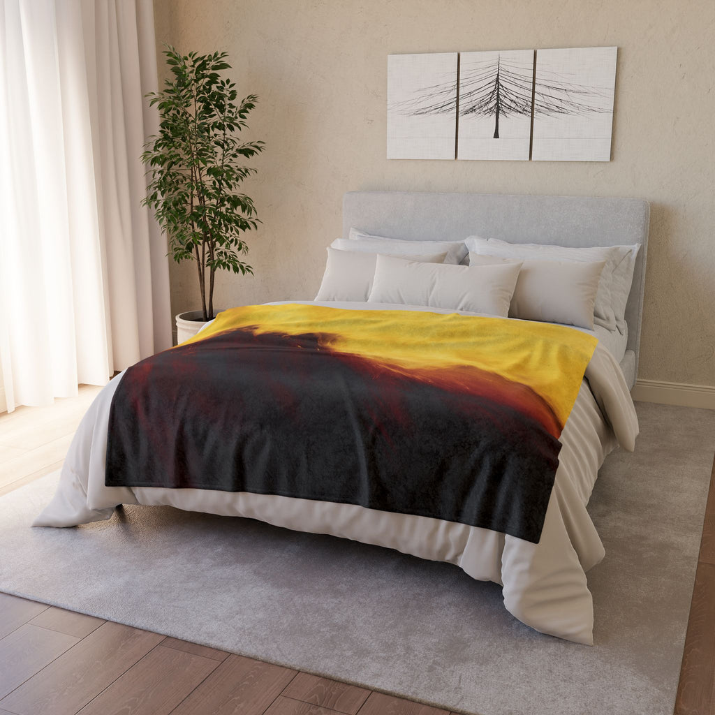 Molten Flow - Soft Minky Blanket