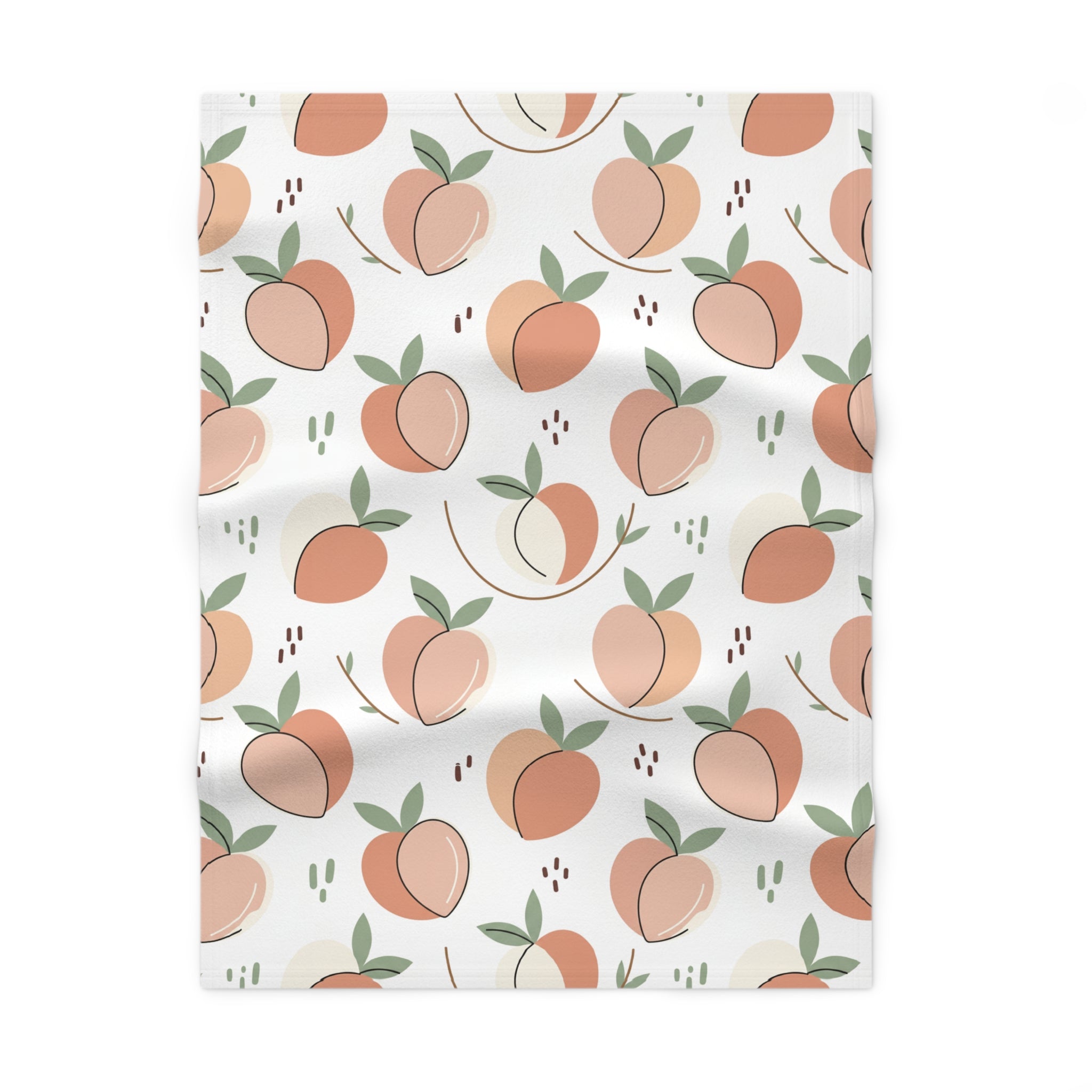 Peach Seamless - Baby Blanket