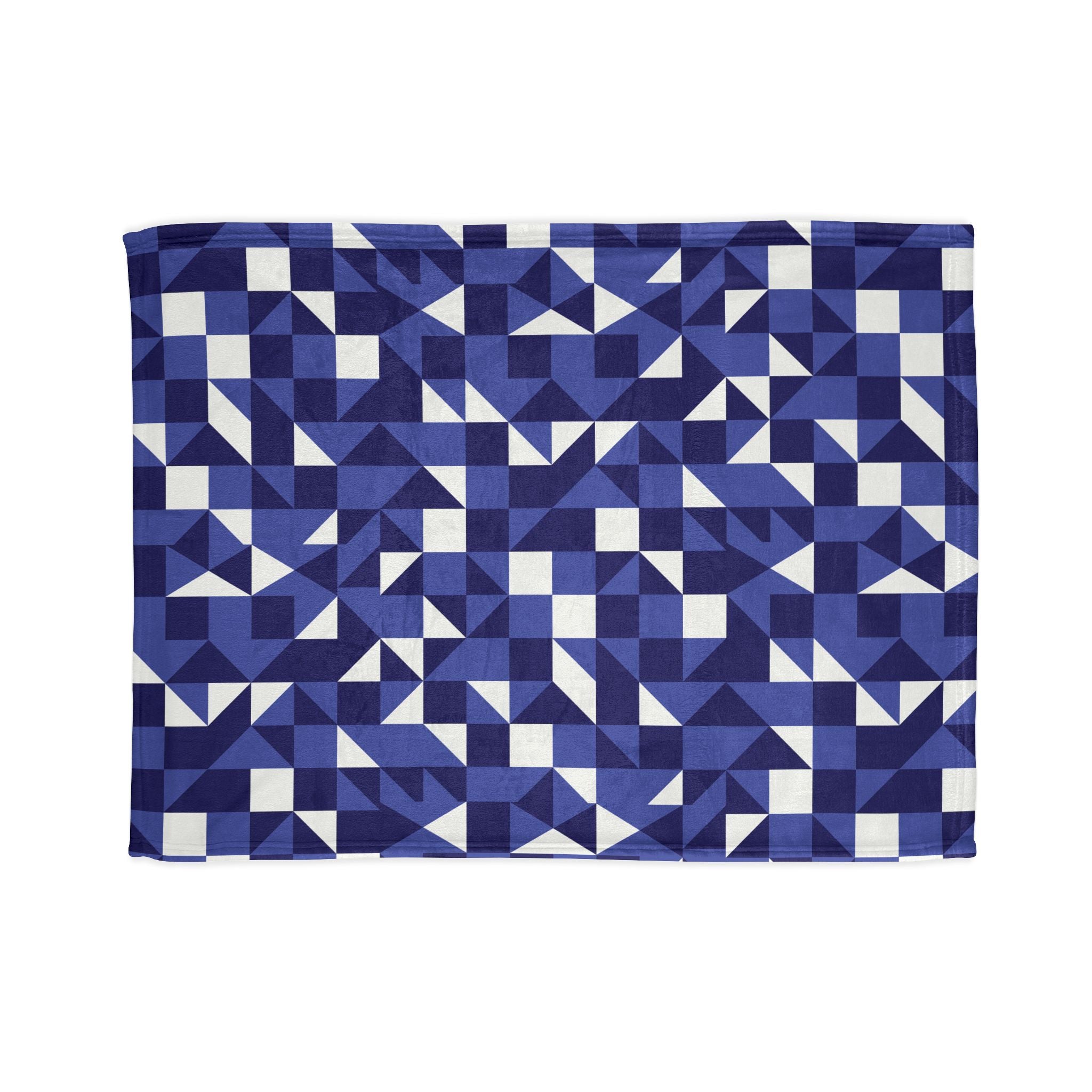 Geometric Abstraction - Soft Minky Blanket