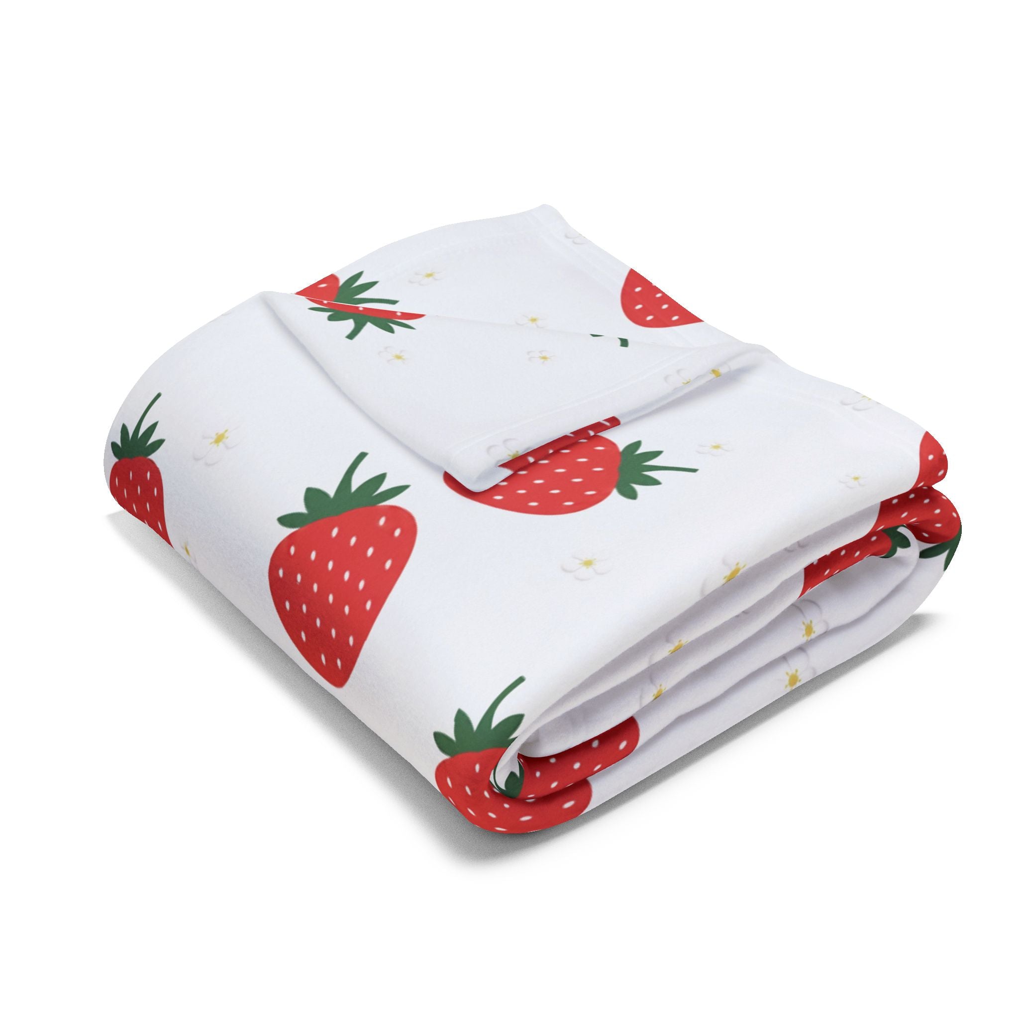 Strawberry Doodle - Arctic Fleece Blanket