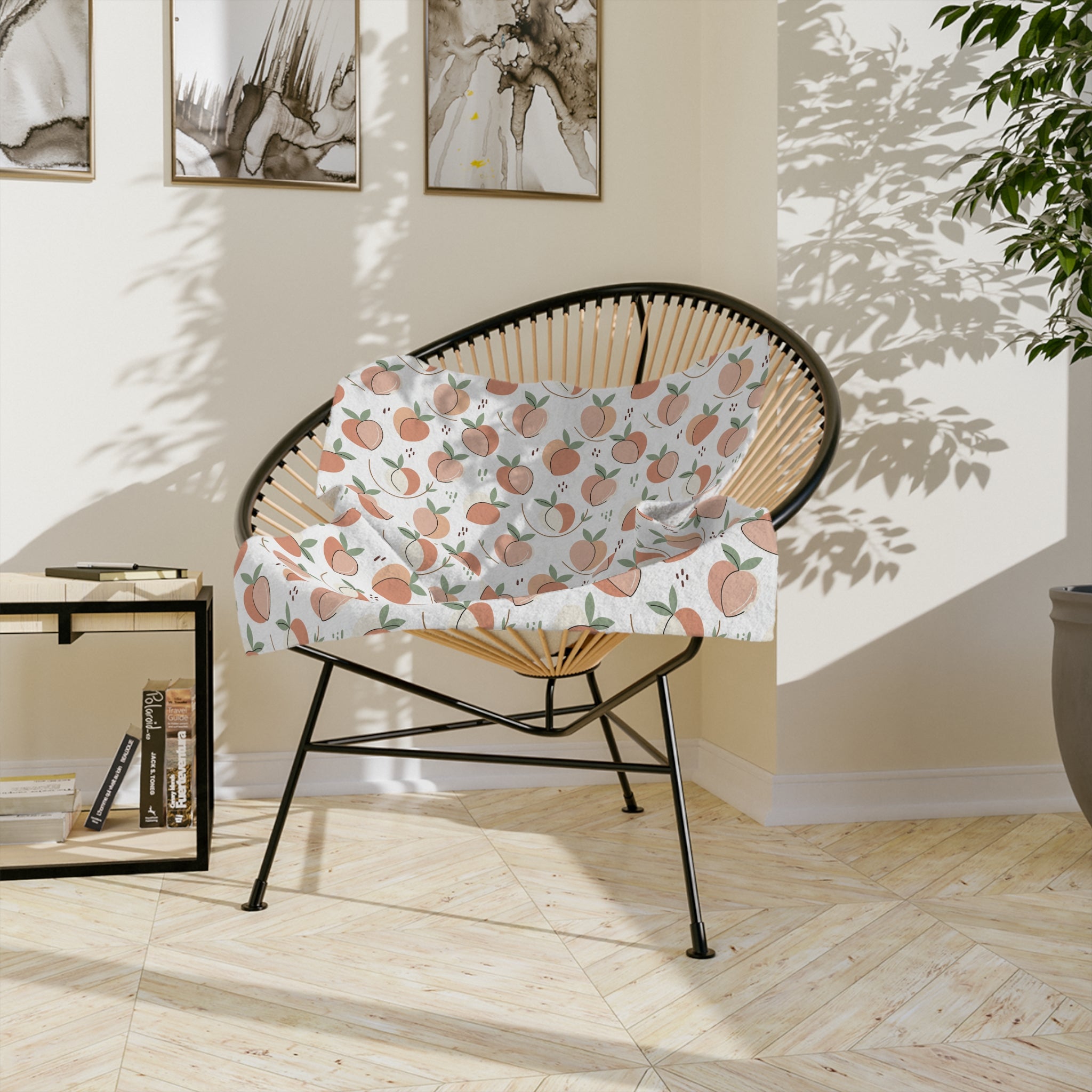 Peach Seamless - Velveteen Microfiber Blanket