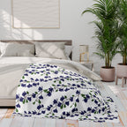 Indigo Magnolia - Arctic Fleece Blanket