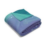 Aqua Dreamscape - Arctic Fleece Blanket