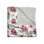 Azalea Floral - Crushed Velvet Blanket