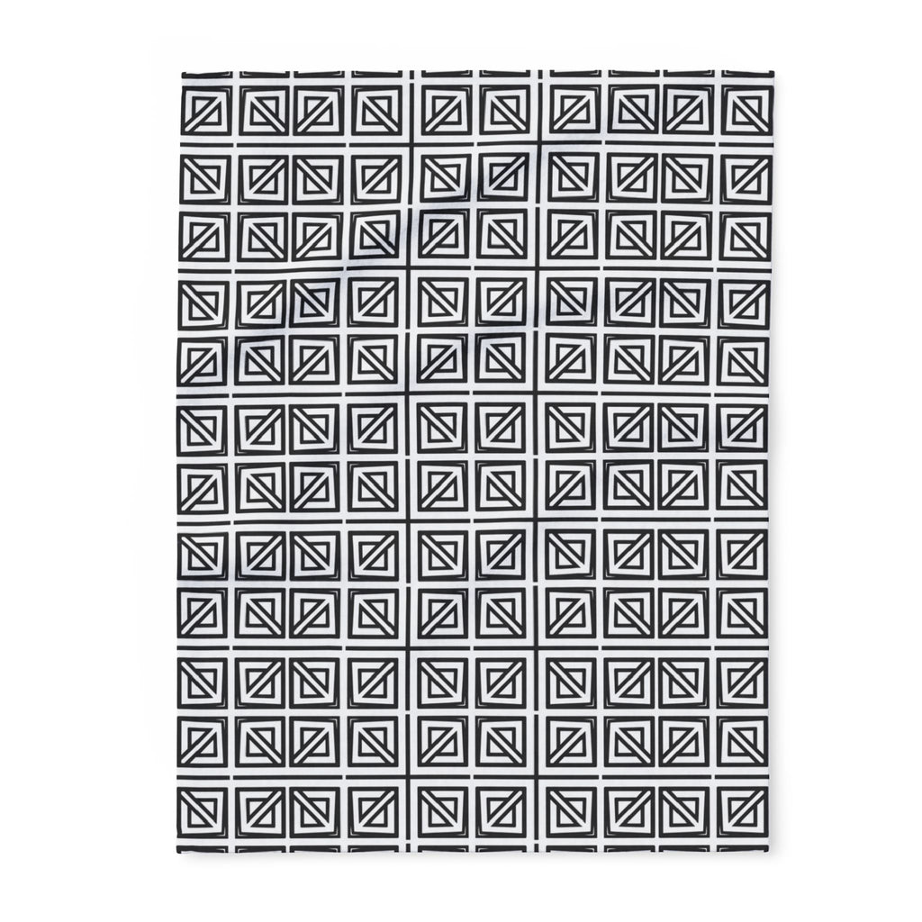 Black and White - Arctic Fleece Blanket