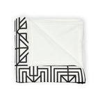 Black and White -  Soft Minky Blankets