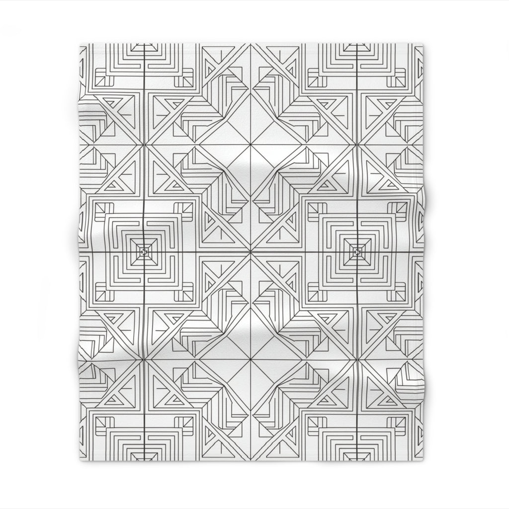 Black and White - Throw Blanket