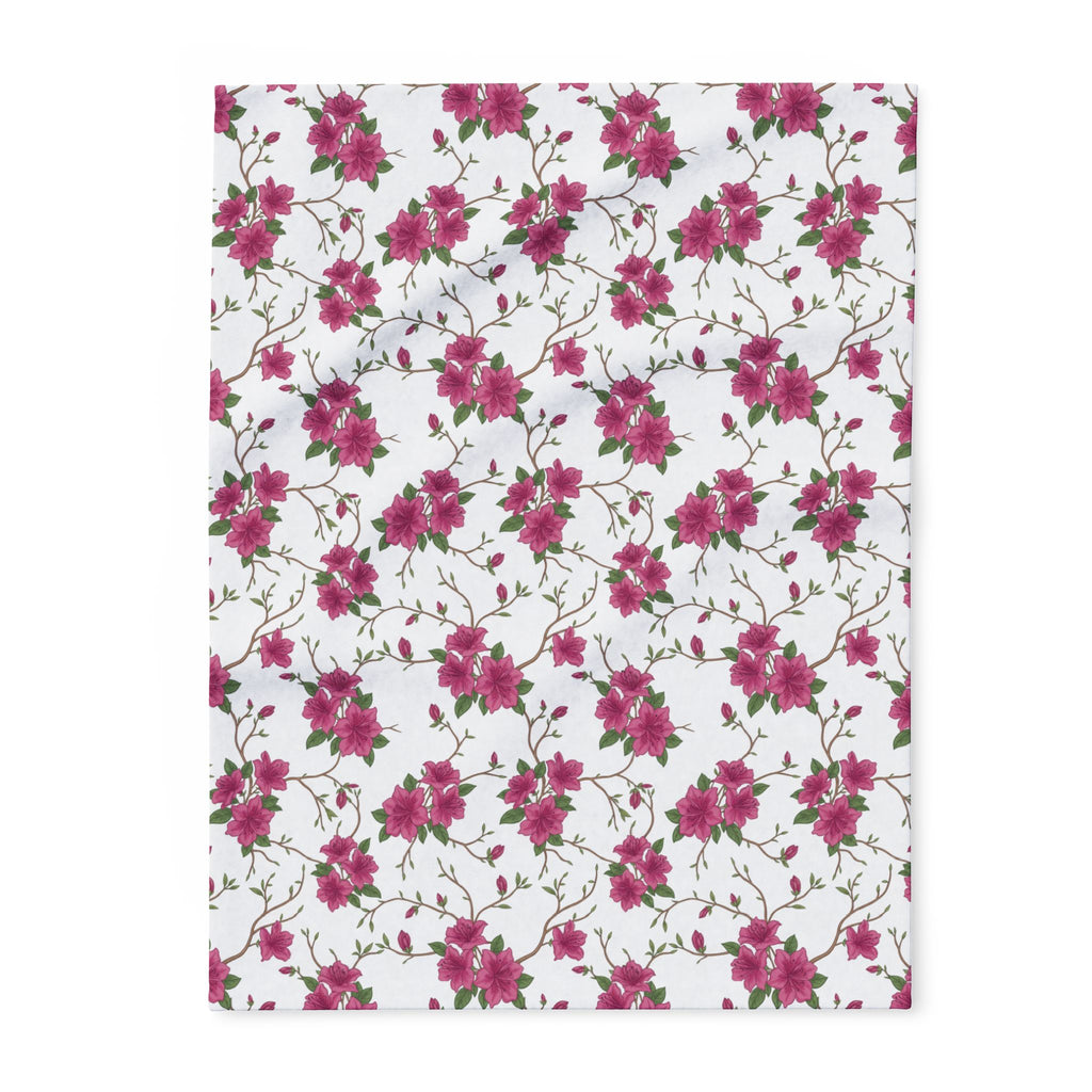Azalea Floral - Arctic Fleece Blanket