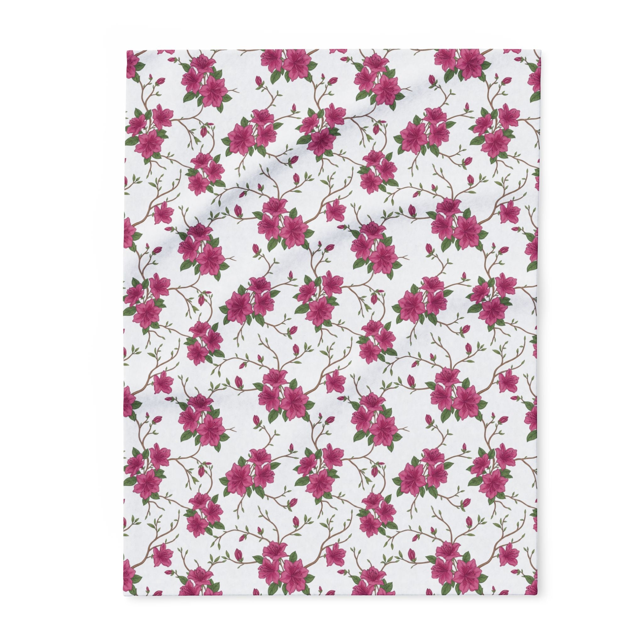 Azalea Floral - Arctic Fleece Blanket