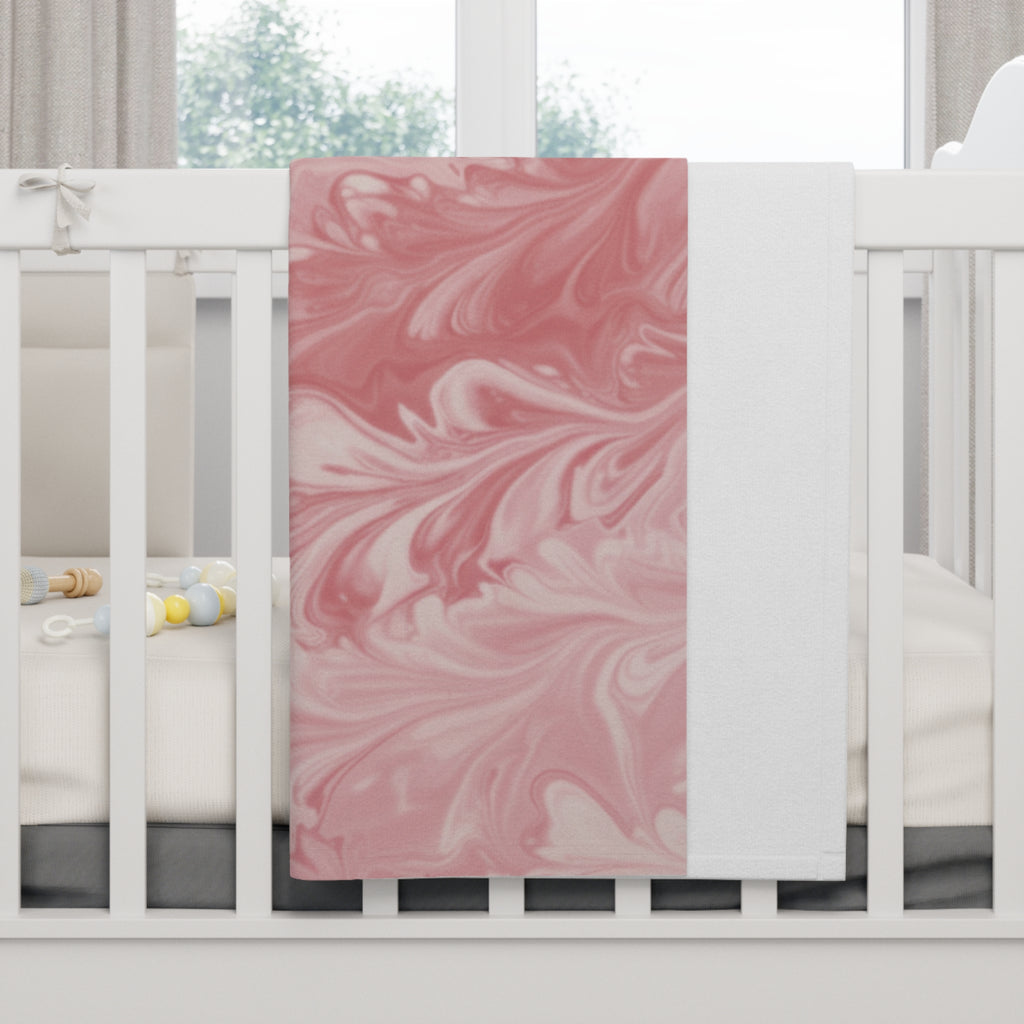 Fluid Art - Fleece Baby Blanket