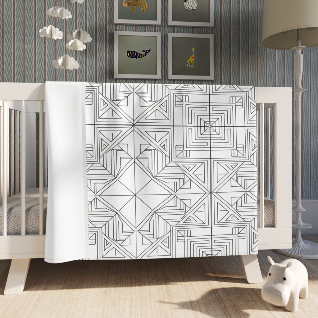 Black and White - Throw Blanket