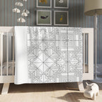 Black and White - Throw Blanket