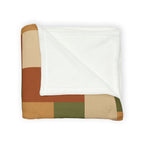 Patchwork Design - Soft Minky Blanket