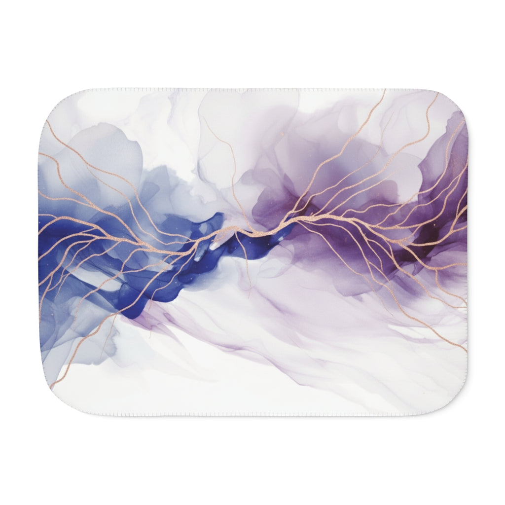 Abstract Art - Sherpa Fleece Blanket