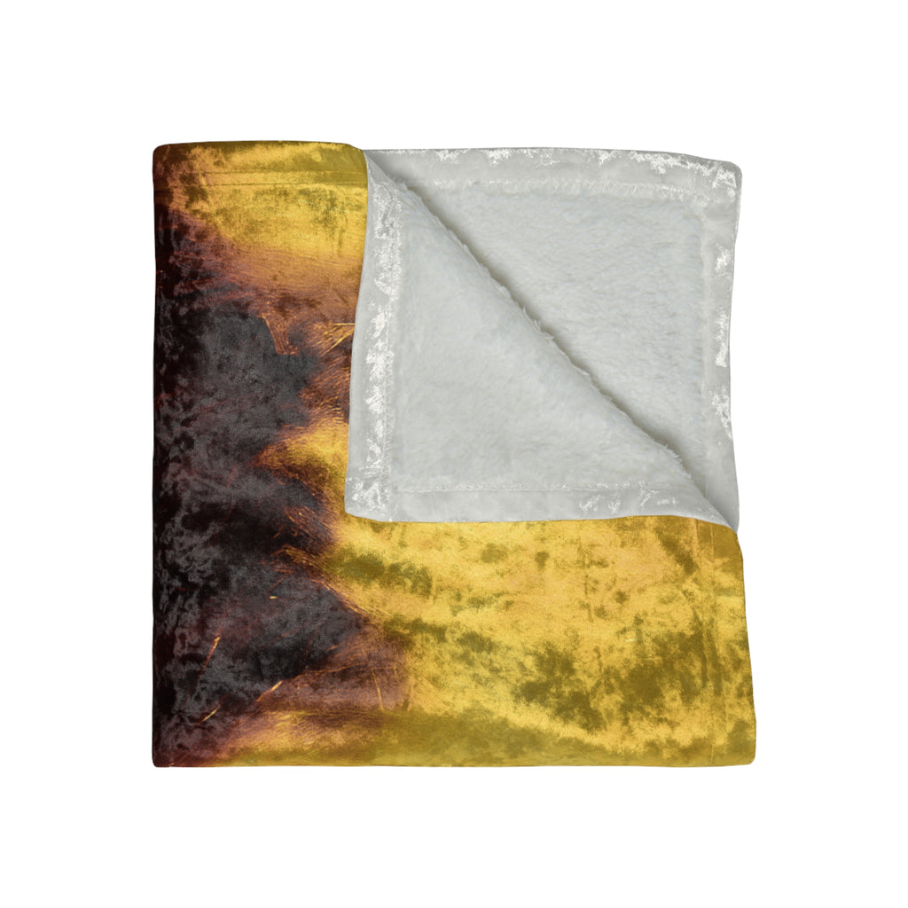 Molten Flow - Crushed Velvet Blanket