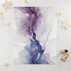Abstract Art - Fleece Baby Blanket