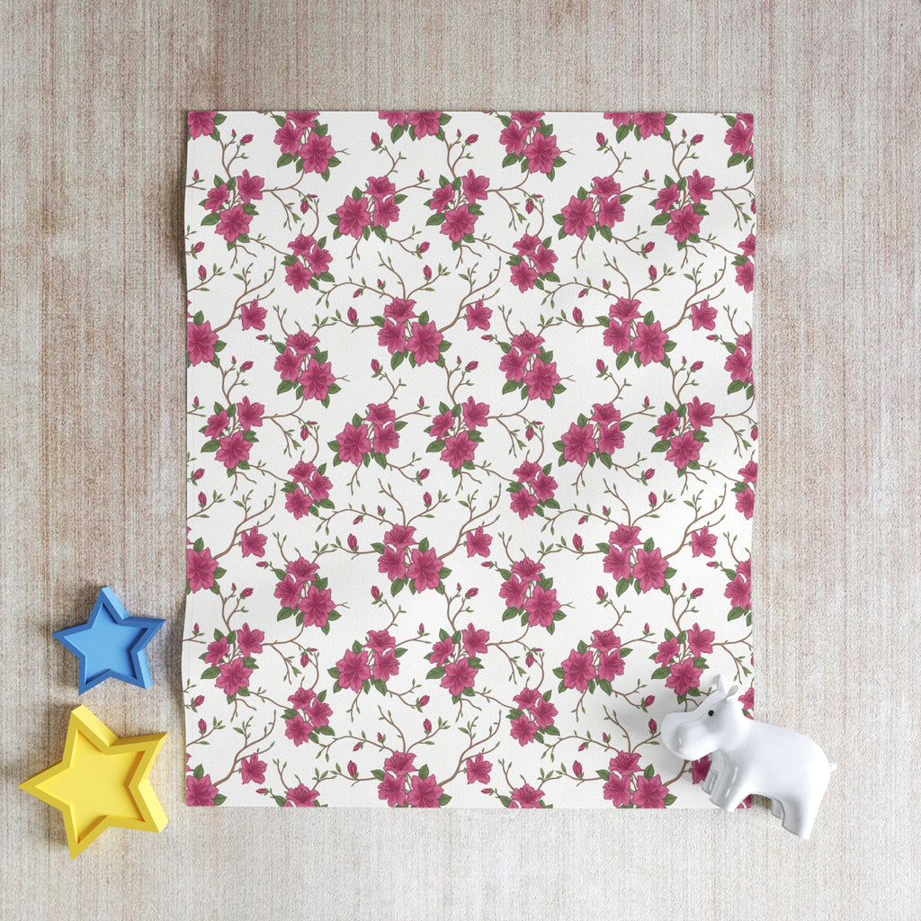 Azalea Floral - Throw Blanket