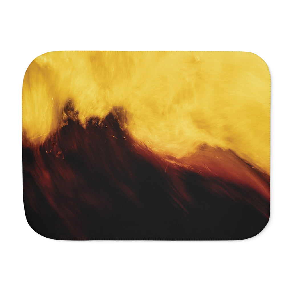 Molten Flow - Sherpa Fleece Blanket