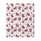 Azalea Floral - Throw Blanket