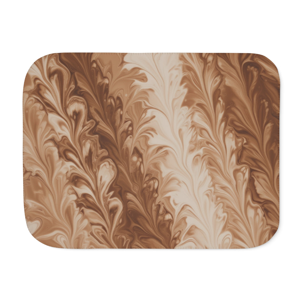 Fluid Art - Sherpa Fleece Blanket