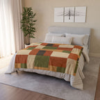 Patchwork Design - Soft Minky Blanket