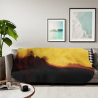 Molten Flow - Sherpa Fleece Blanket
