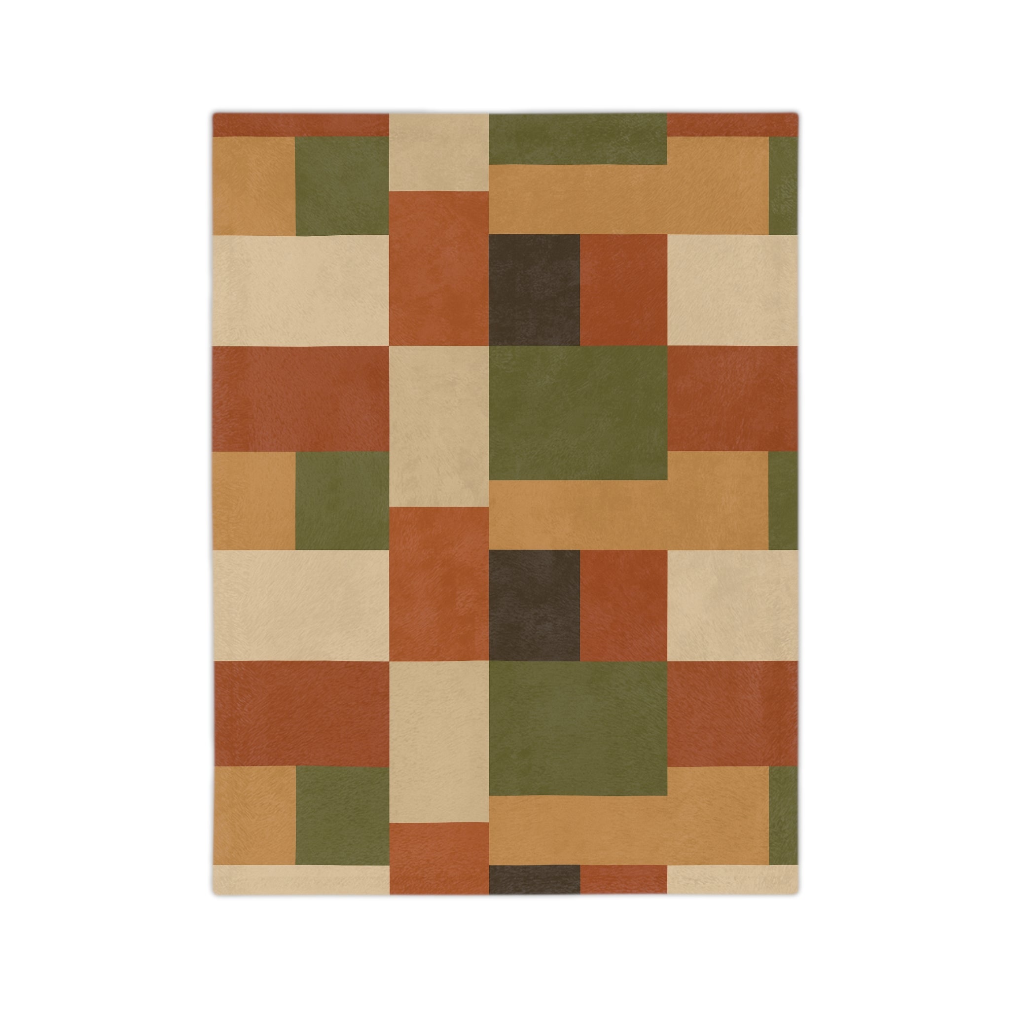 Patchwork Design - Microfiber Blanket