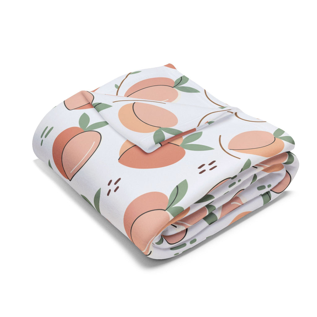 Peach Seamless - Arctic Fleece Blanket