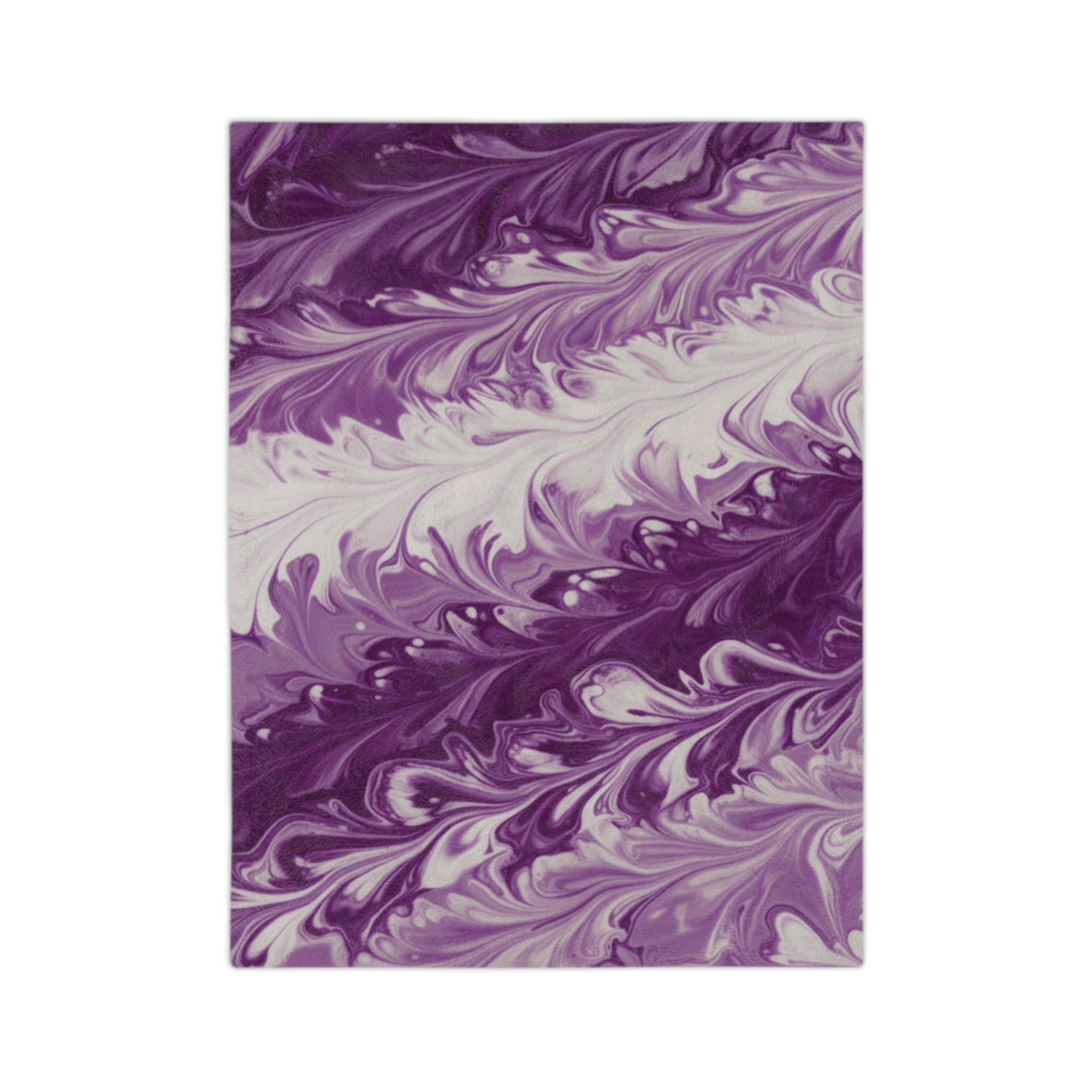 Fluid Art - Velvet Microfiber Blanket
