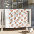 Peach Seamless - Throw Blanket