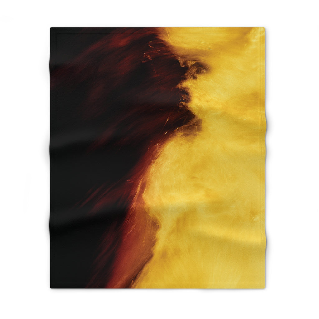 Molten Flow - Throw Blanket