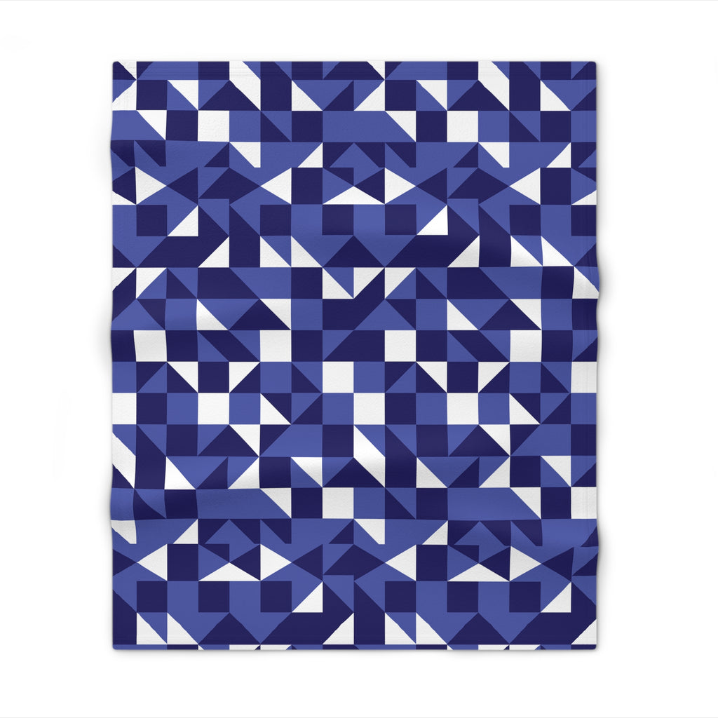 Geometric Abstraction - Throw Blanket