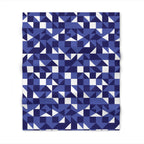 Geometric Abstraction - Throw Blanket