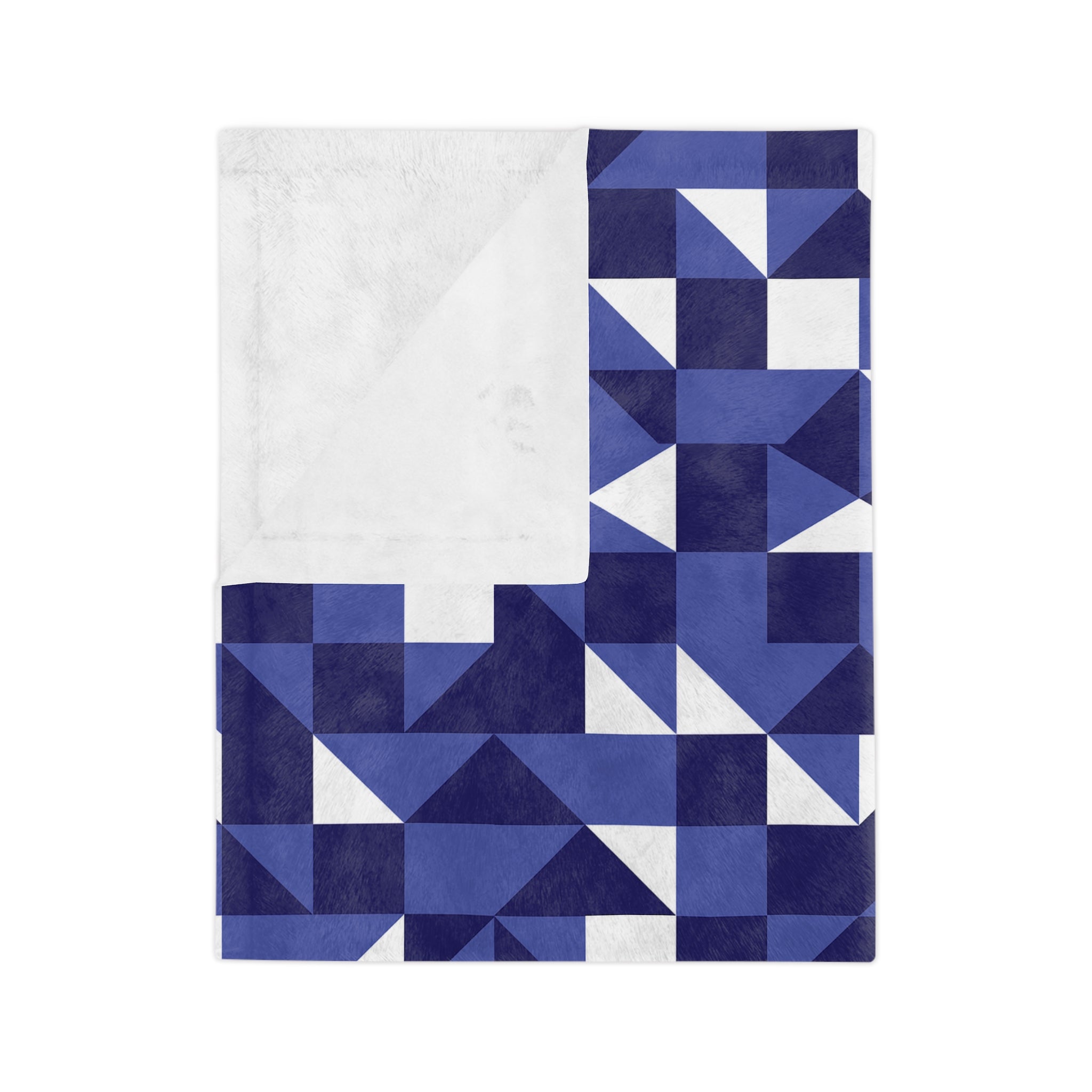 Geometric Abstraction - Microfiber Blanket