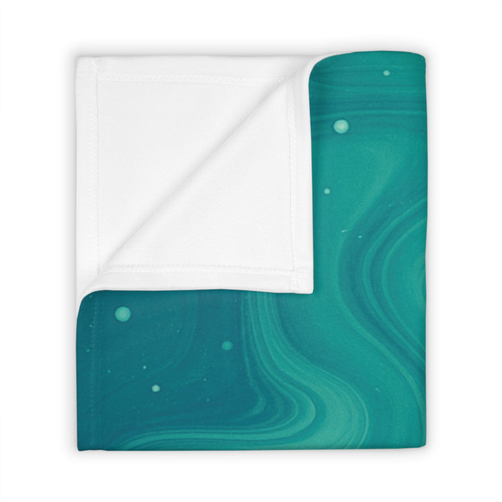 Aqua Dreamscape - Throw Blanket