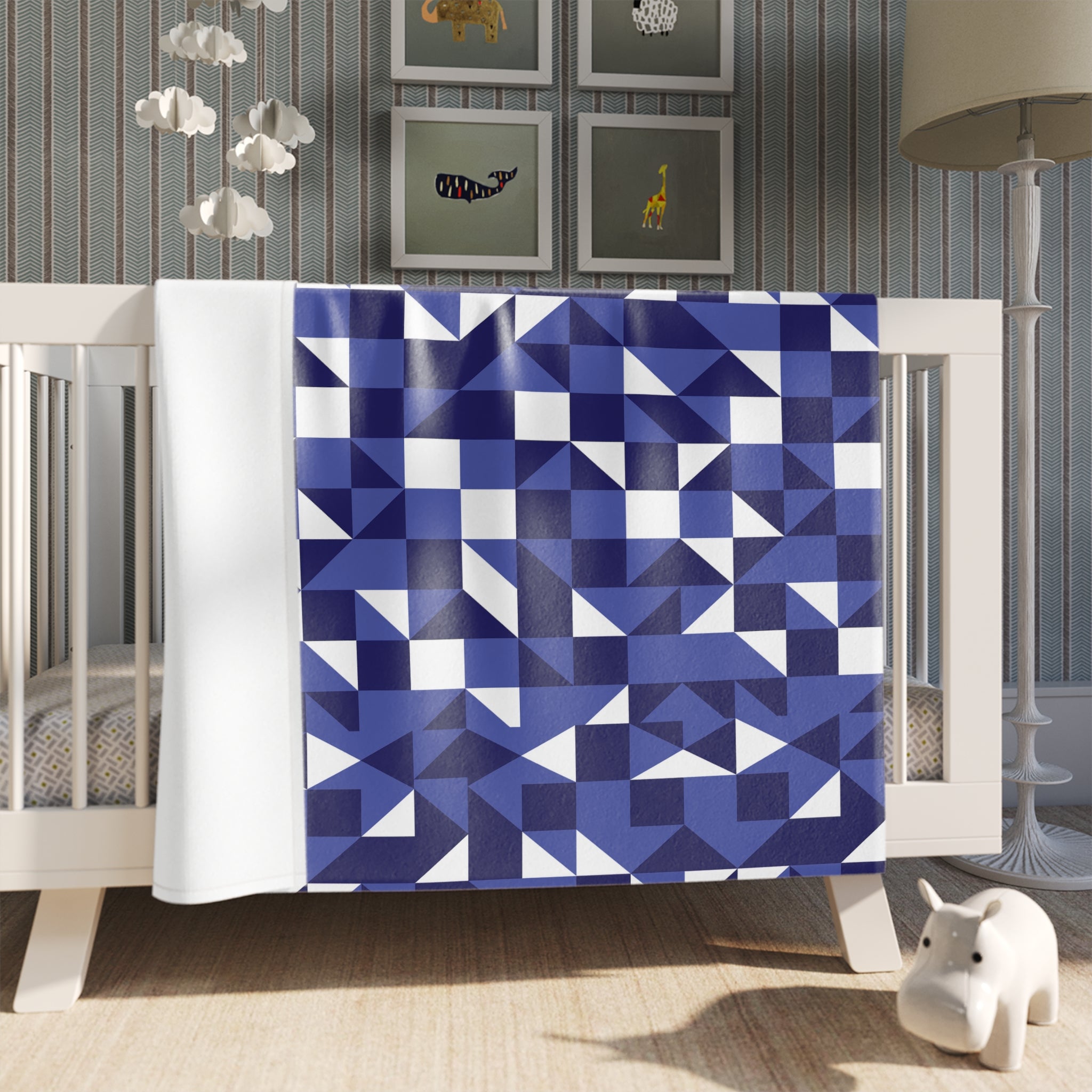Geometric Abstraction - Throw Blanket