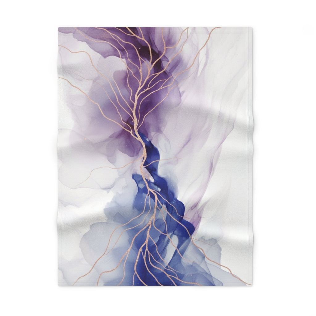 Abstract Art - Fleece Baby Blanket