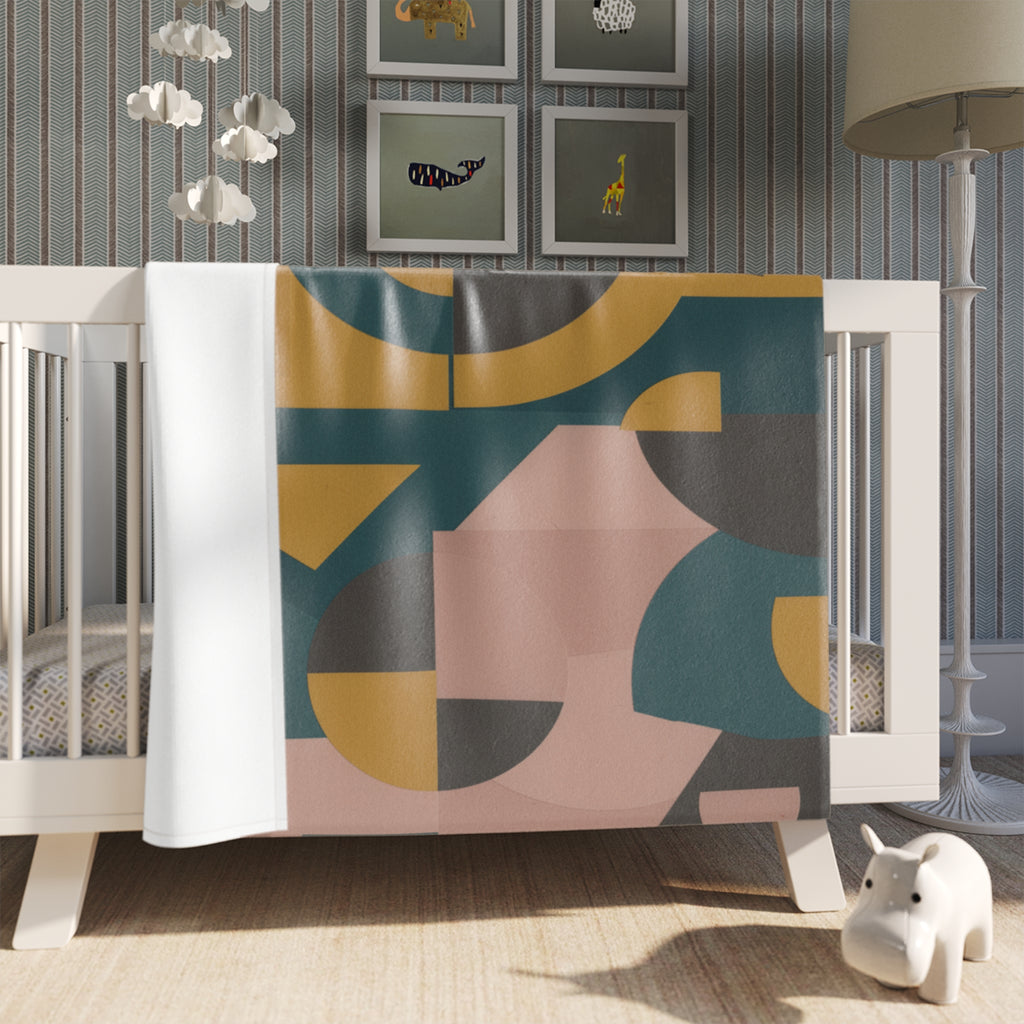 Muted Geometric - Throw Blanket