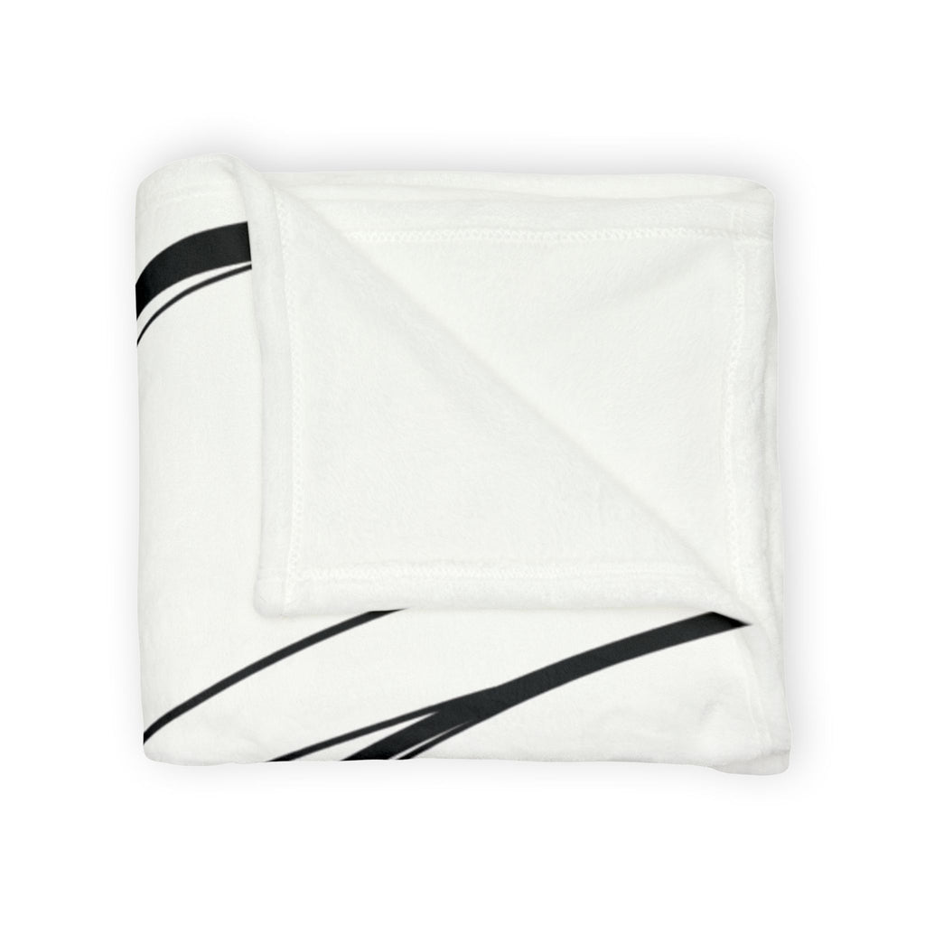 Curved Waves - Soft Minky Blanket